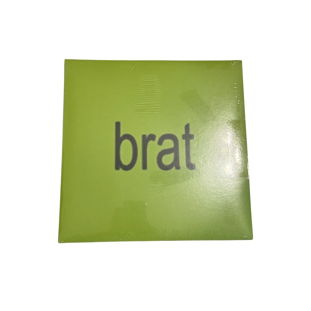 Charli XCX Brat Vinyl LP Highlighter Yellow Limited Edition Neon Green Sealed